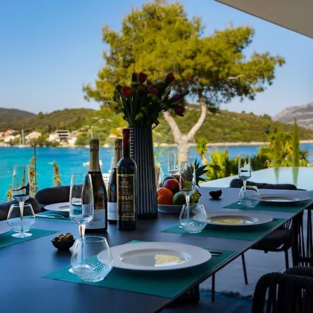 Luxury Seafront Aman With Pool